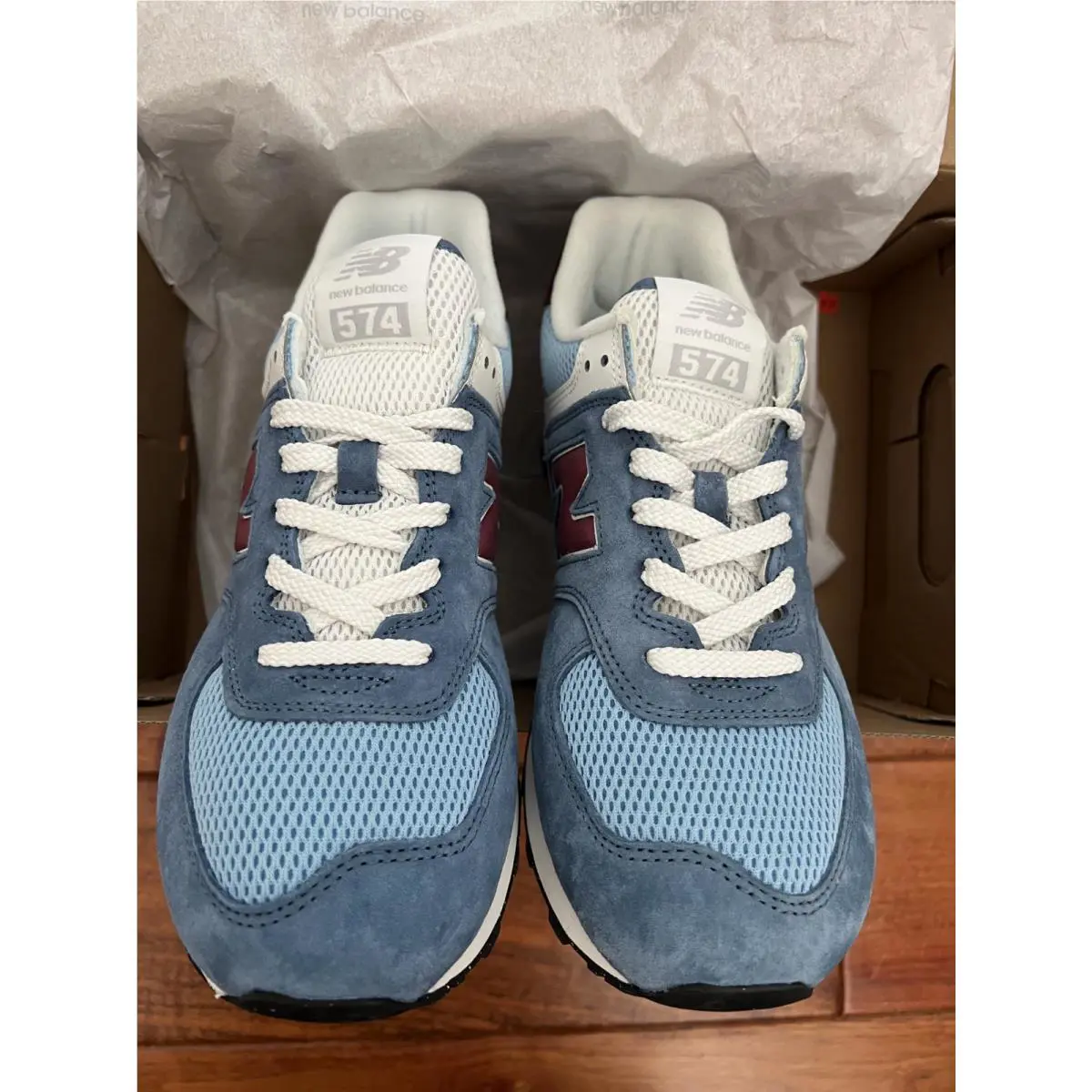 New Balance shoes - New Balance 574 - U574SPR - Blue (UPC: 198686559476) 1