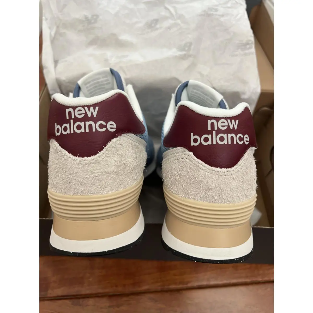New Balance shoes - New Balance 574 - U574SPR - Blue (UPC: 198686559476) 2