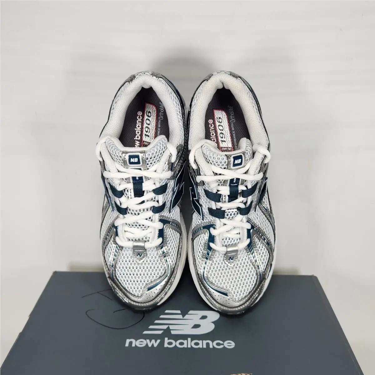 New Balance shoes - New Balance 1906R - U1906RCE - Gray / Blue 2
