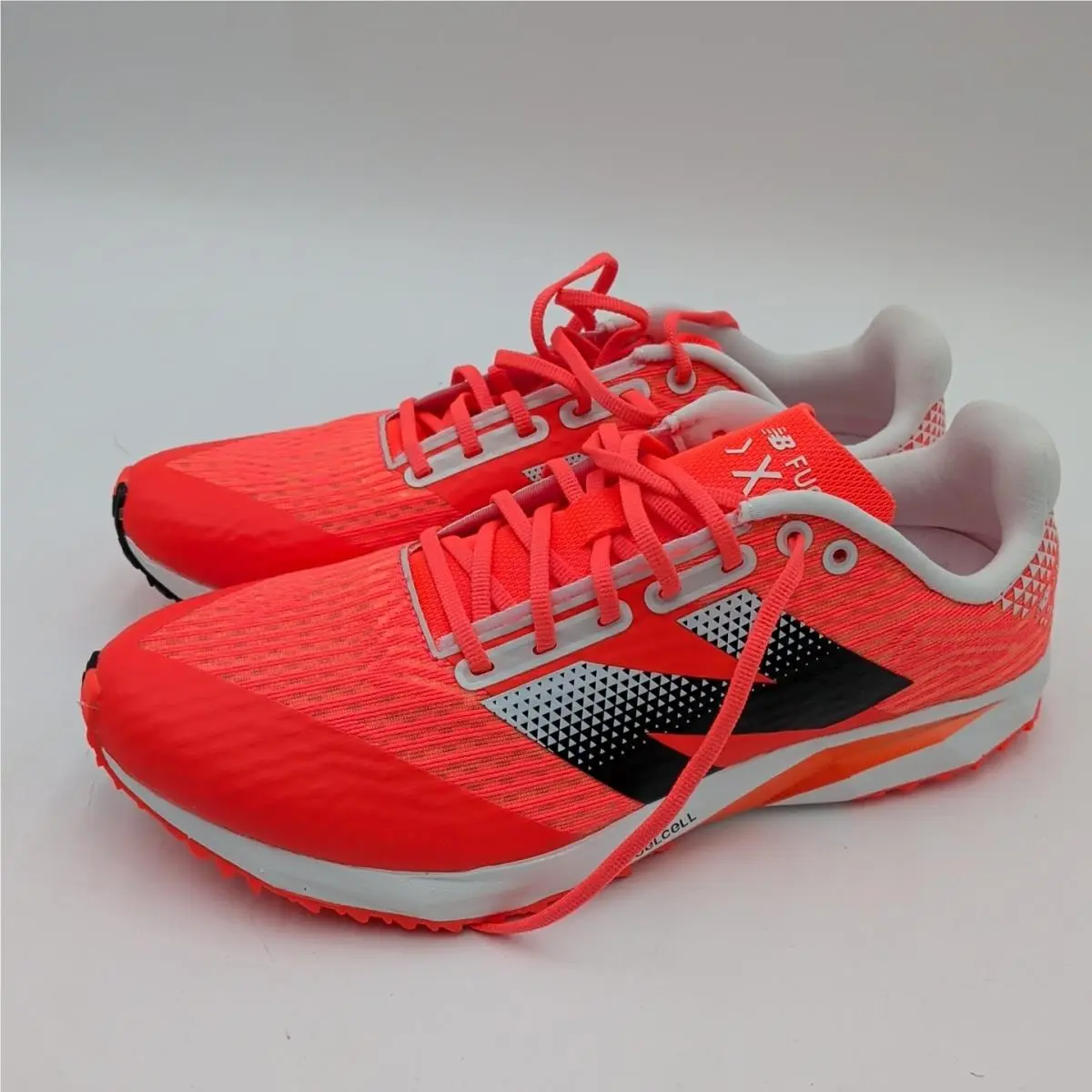 New Balance shoes - New Balance FuelCell XC7 v5 - UXCS7CU5 - Pink, Manufacturer: Urgent Red/Black/White (UPC: 198686715339) 0