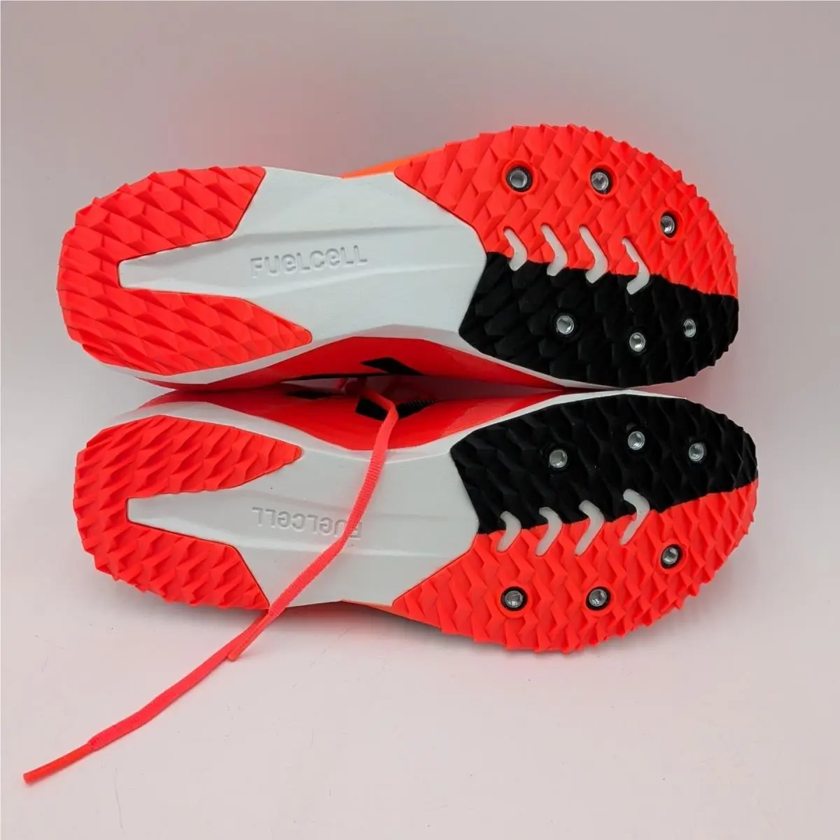New Balance shoes - New Balance FuelCell XC7 v5 - UXCS7CU5 - Pink, Manufacturer: Urgent Red/Black/White (UPC: 198686715339) 7