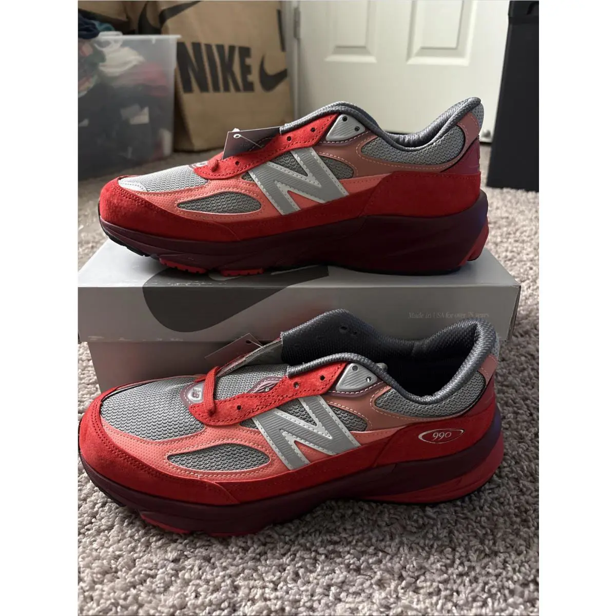 New Balance shoes - New Balance 990v6 - U990RT6 - Red 3