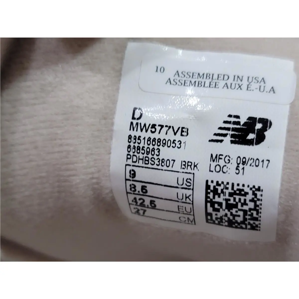 New Balance shoes - New Balance 577 - MW577VB - Beige 9
