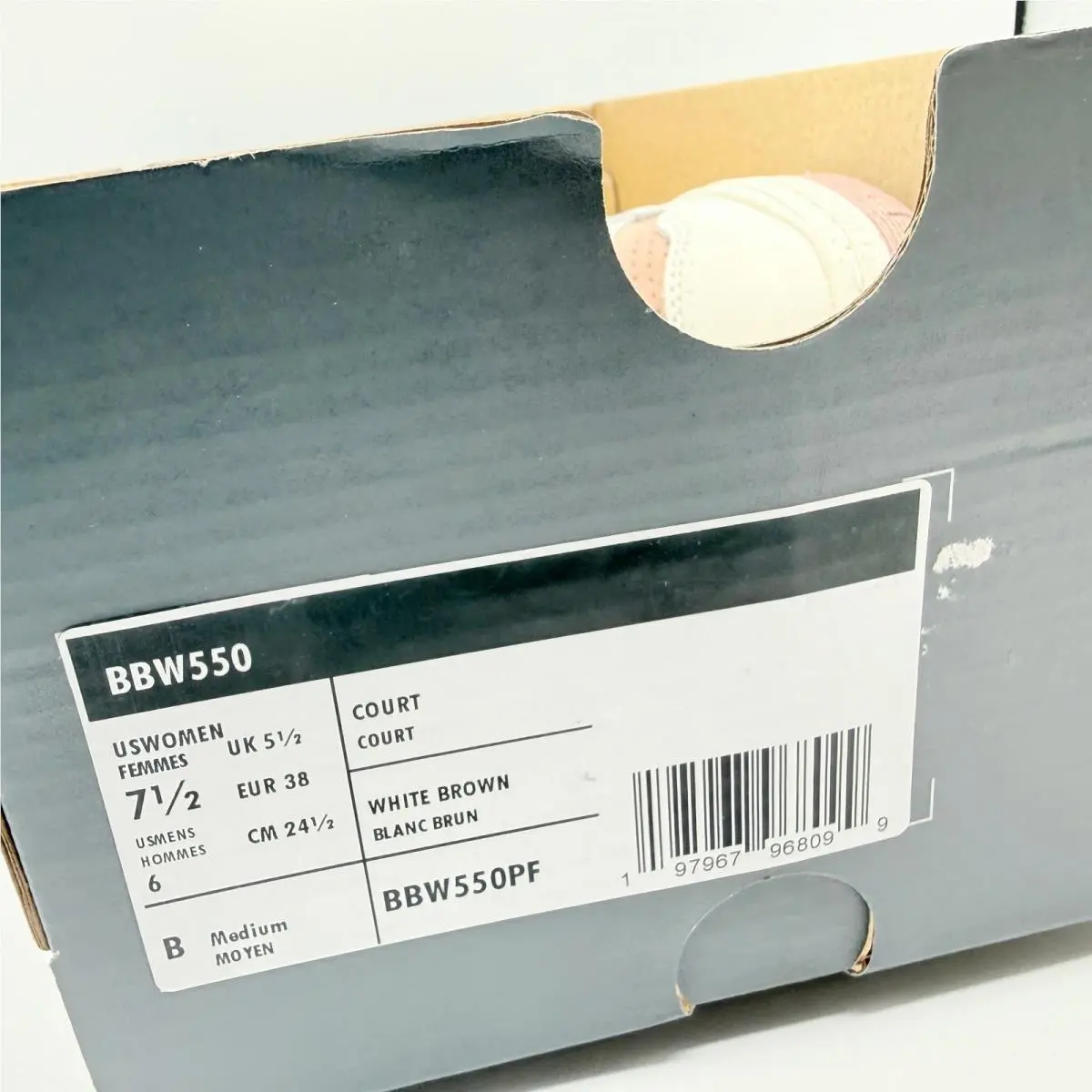 New Balance shoes - New Balance 550 - BBW550PF - White 8