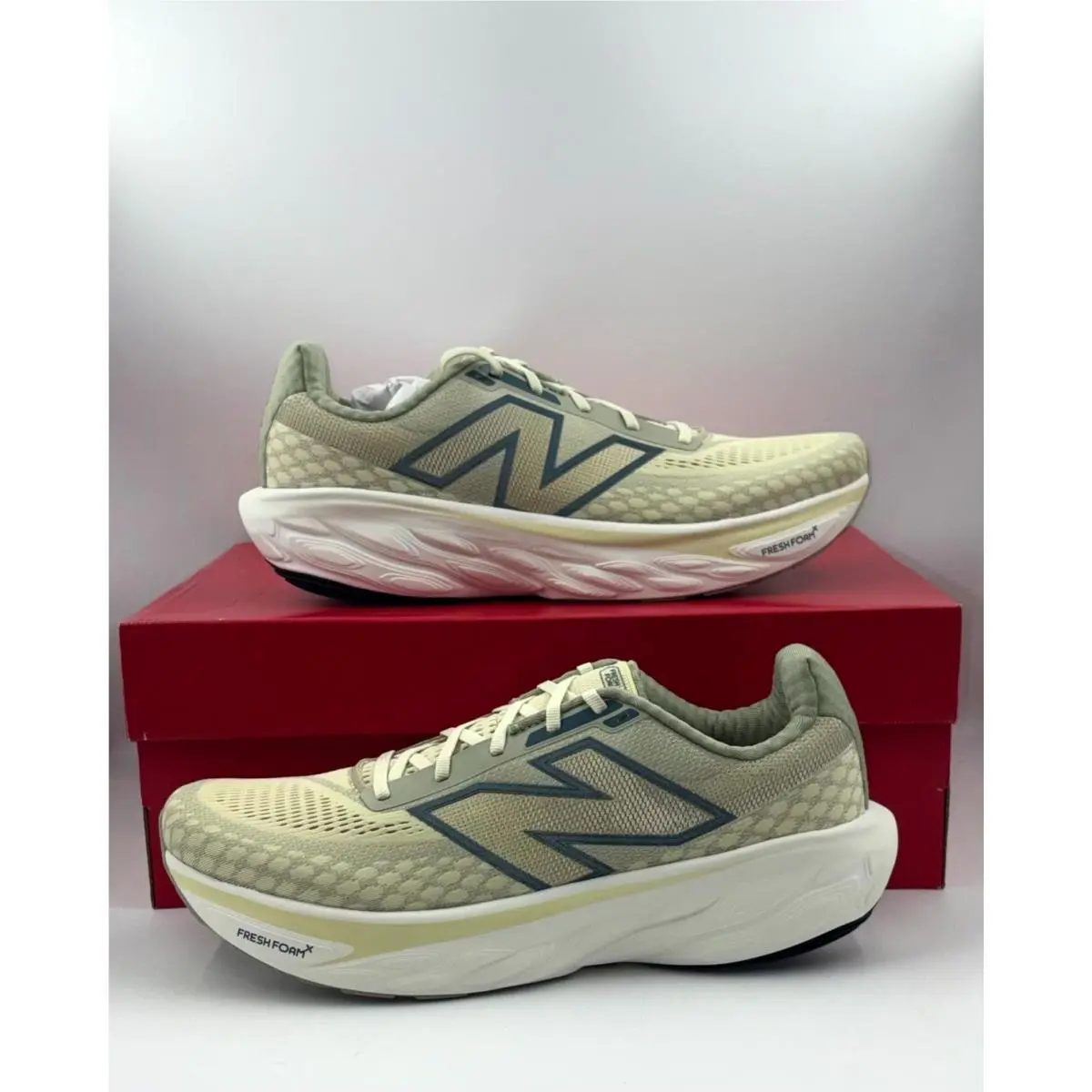 New Balance Fresh Foam X 1080 v14 Mens Sneaker 12.5 Green Running Shoes M1080M14 - Green