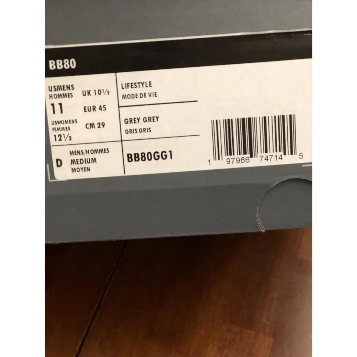 New Balance shoes - New Balance Lifestyle - Lifestyle - BB80GG1 - Gray 7