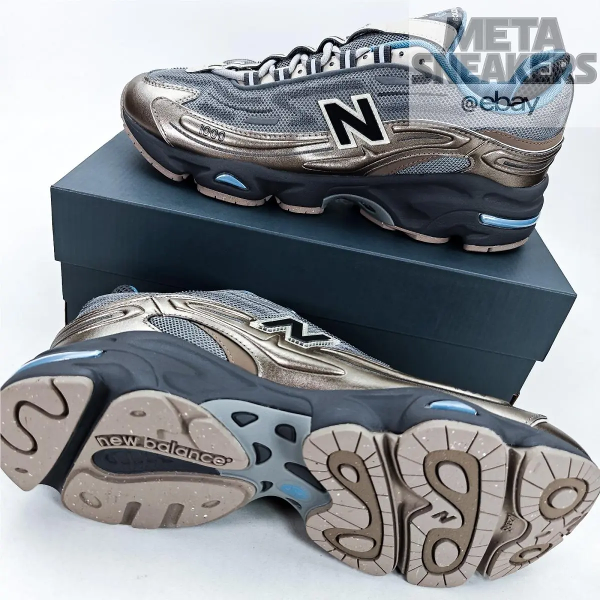 New Balance shoes - New Balance 1000 - M1000DH - Brown / Grey 9