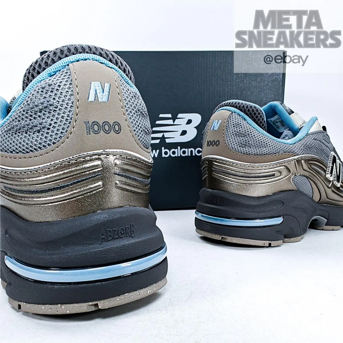 New Balance shoes - New Balance 1000 - M1000DH - Brown / Grey 3