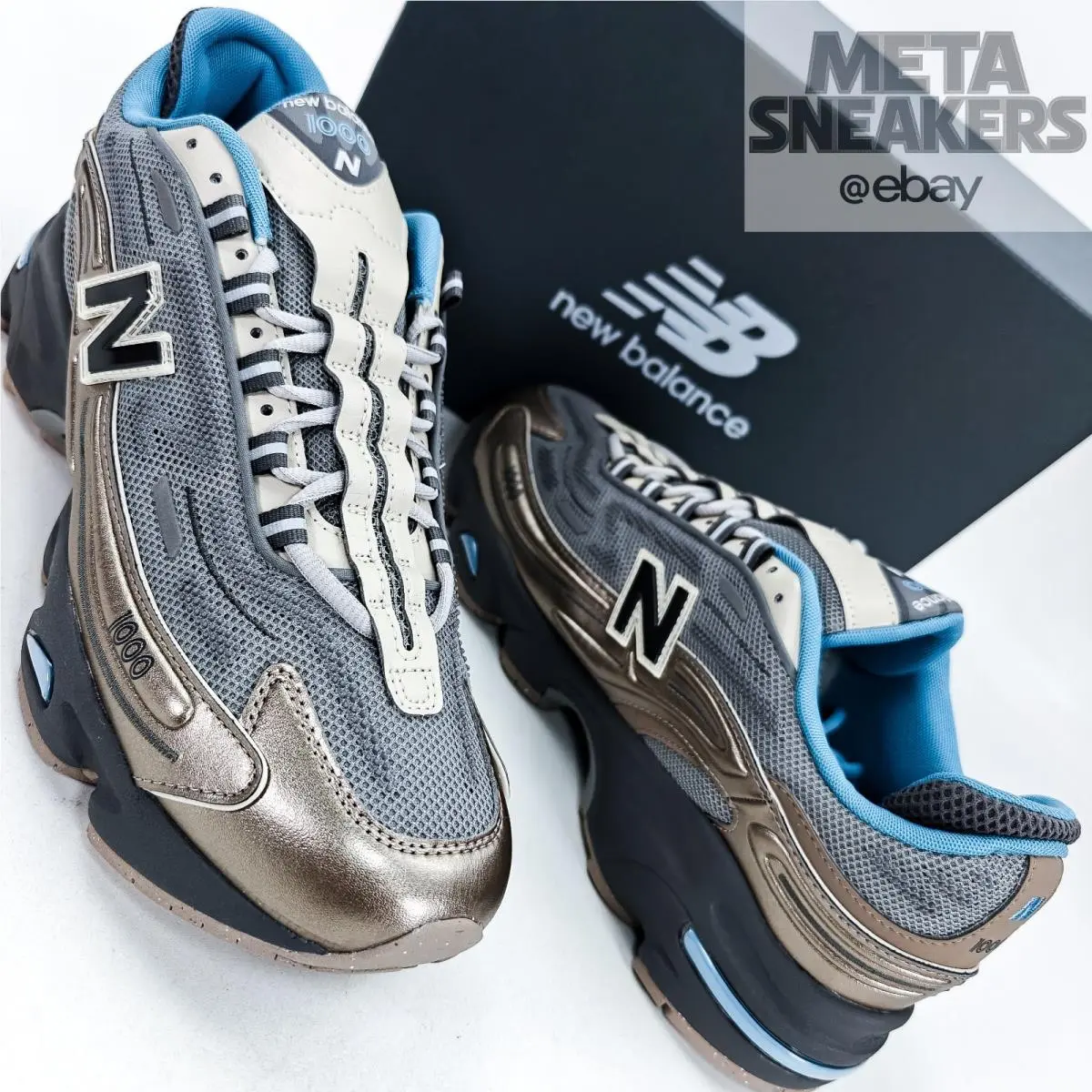 New Balance shoes - New Balance 1000 - M1000DH - Brown / Grey 4