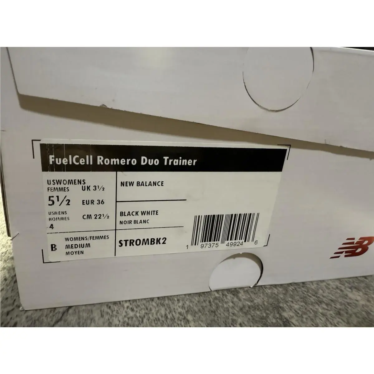 New Balance shoes - New Balance FuelCell Romero Duo - STROMAT2 - White 2