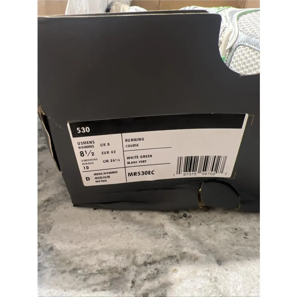New Balance shoes - New Balance 530 - MR530EC - White/Palm Leaf 3