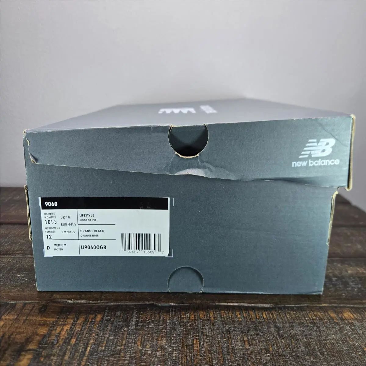 New Balance shoes - New Balance 9060 - U9060OGB - Orange (UPC: 0197967155741) 10