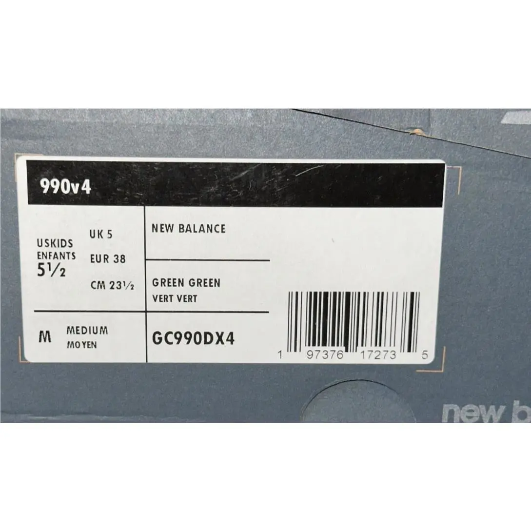 New Balance shoes - New Balance 990V4 - Green 7