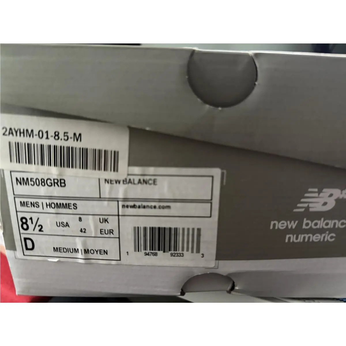 New Balance shoes - New Balance Numeric - Numeric - NM508GRB - Gray 4