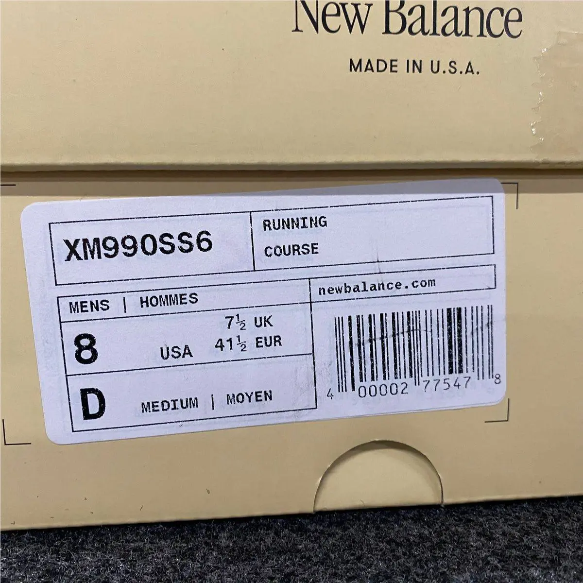 New Balance shoes - VS176889 - vs-176889 - Beige (UPC: 400002775478) 4