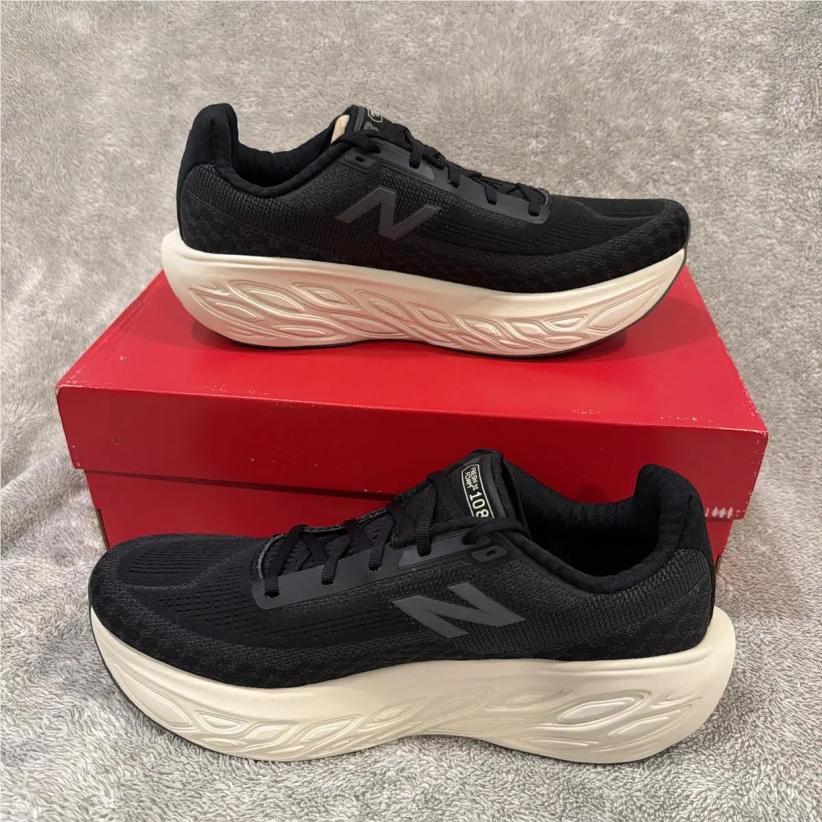 New Balance Fresh Foam X 1080v14 Men’s Running Shoes Black Gray Size 11.5 New