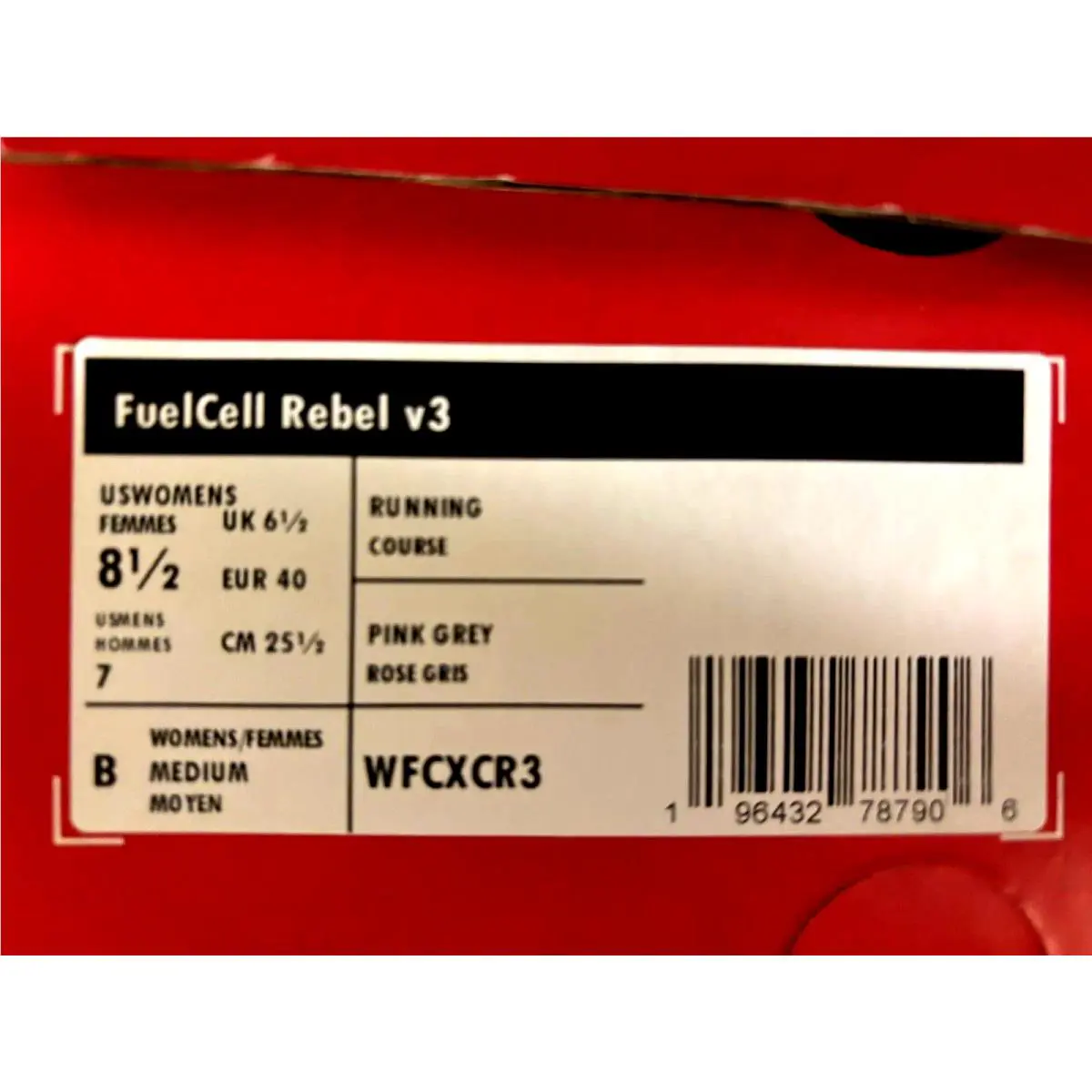 New Balance shoes - New Balance Fuelcell Rebel v3 - Pink Grey 3