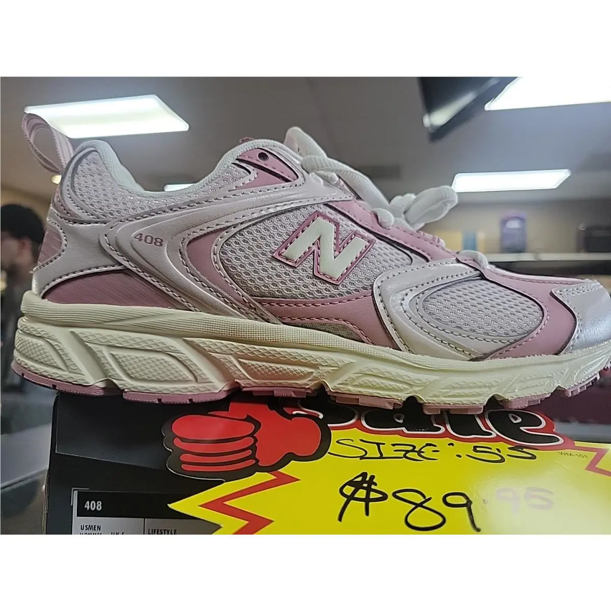 New Balance shoes - New Balance 408 - Sports 408 - Ivory, Manufacturer: Silver/White 3