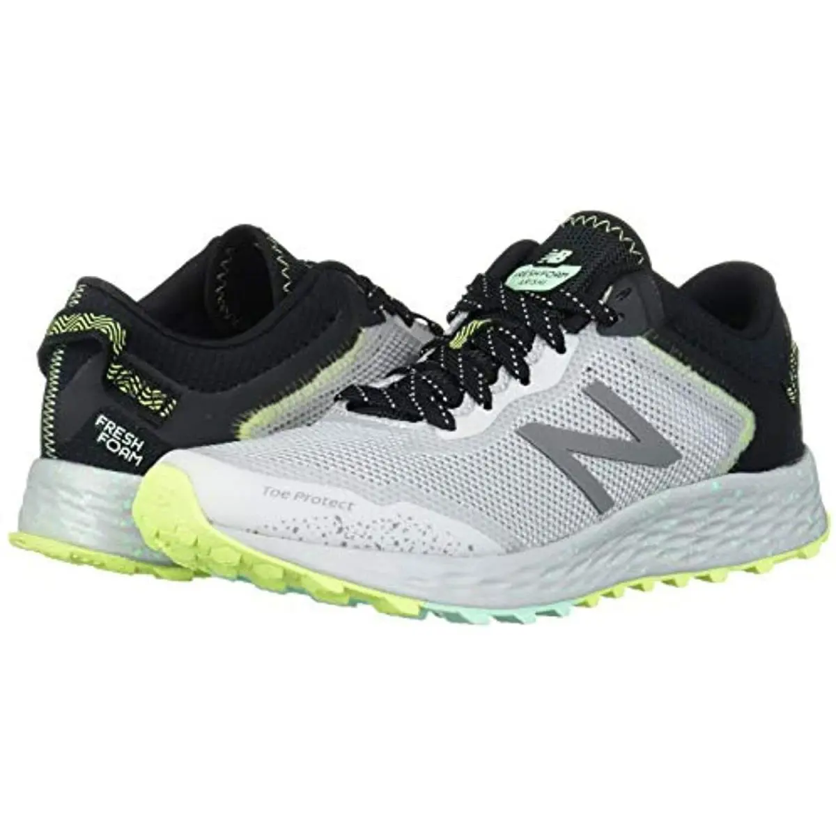 New Balance shoes - WTARISS13085DUS - WTARISS1-30-85 US - Light Aluminum/Black/Neo Mint (UPC: 194182761405) 5