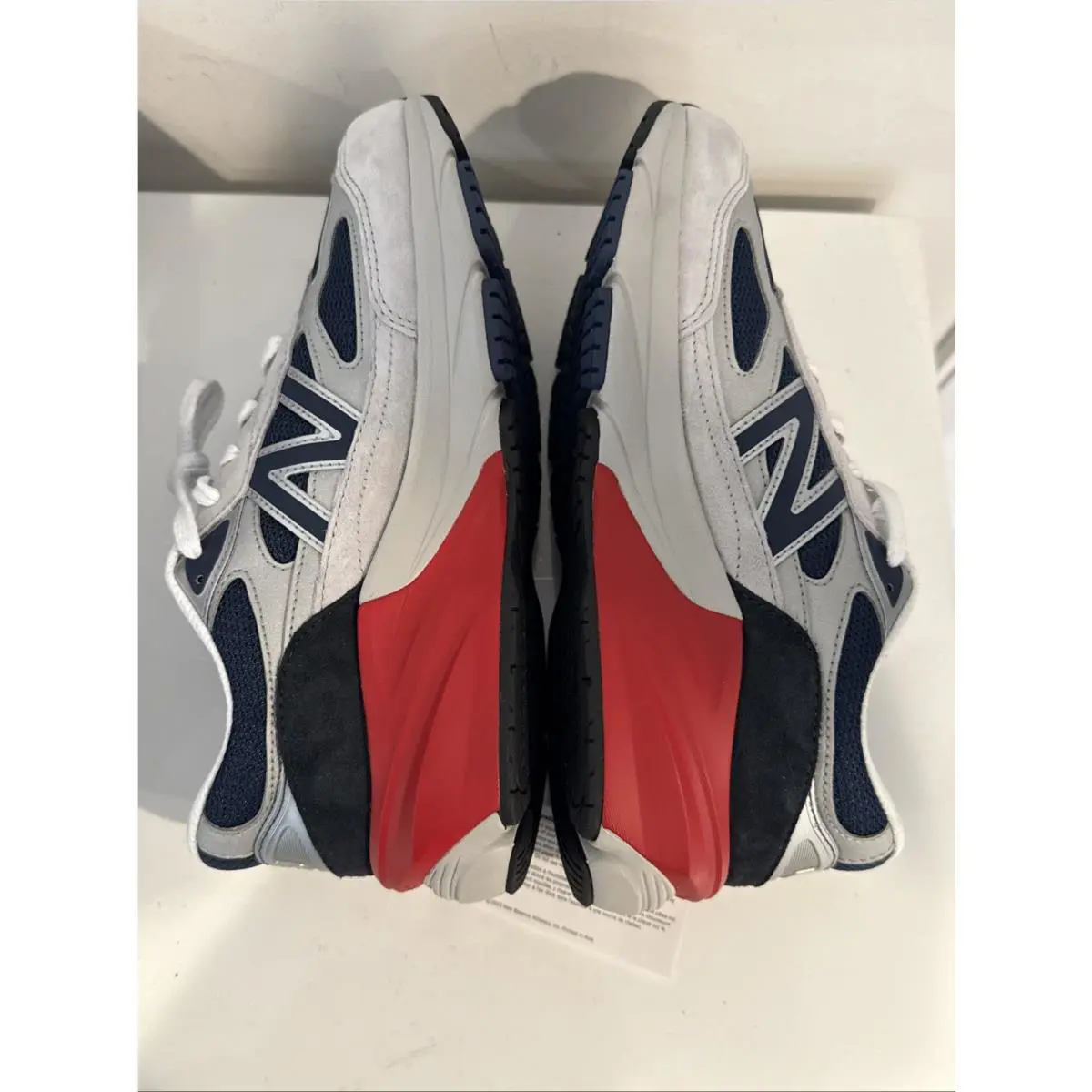 New Balance shoes - New Balance 990 - Gray Red Gris Rouge 11