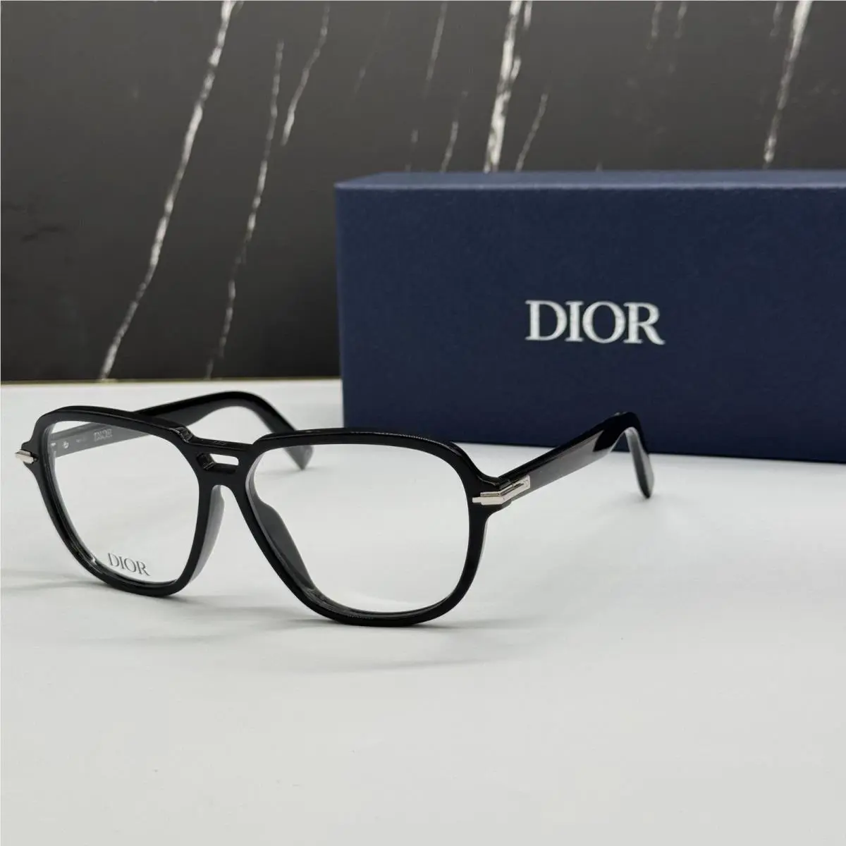 Dior Diorblacksuito AI 1000 Men Black Eyeglasses Dior