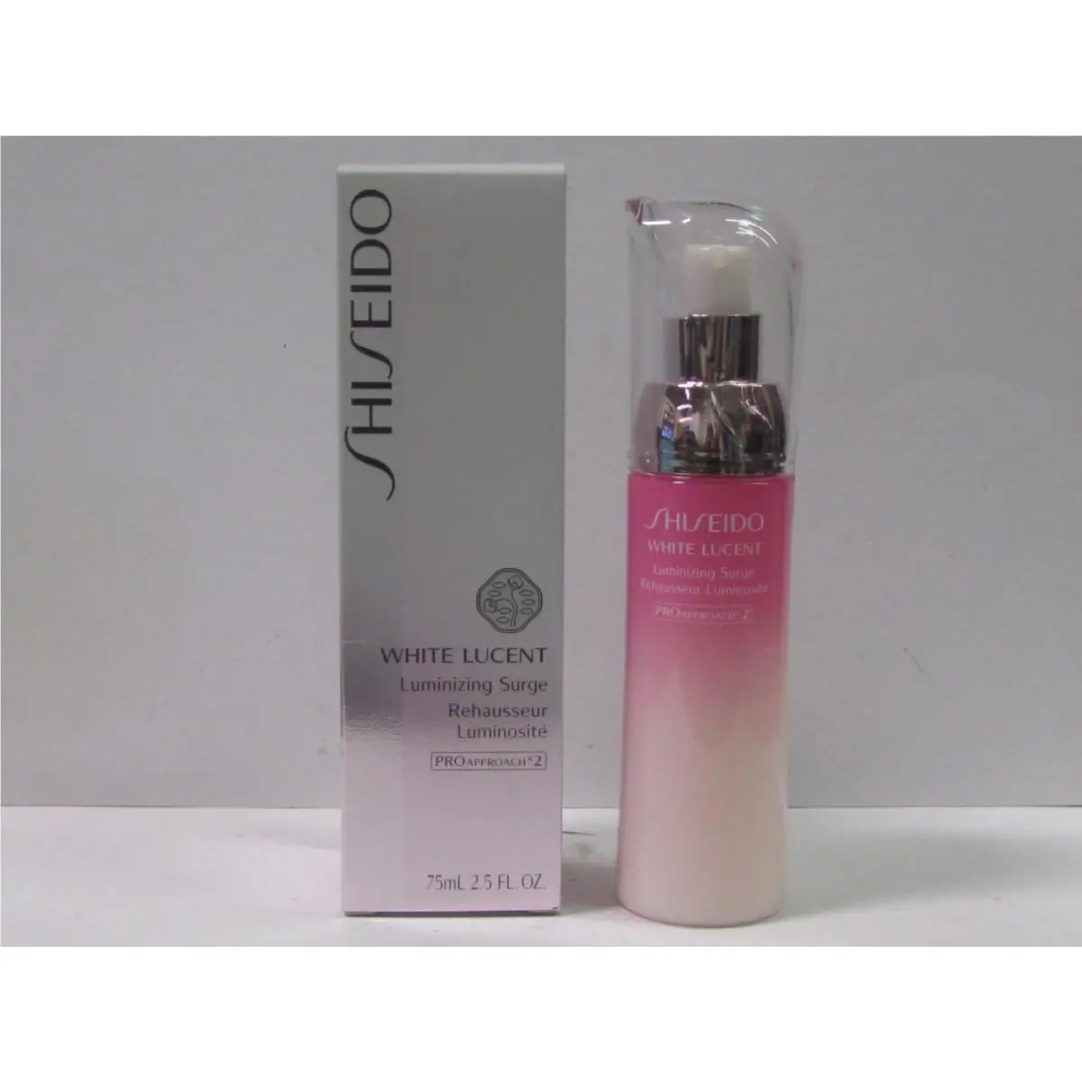 Shiseido White Lucent Luminizing Surge Emulsion 2.5 oz