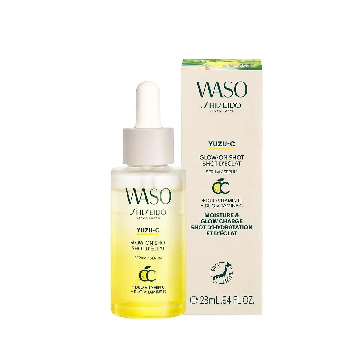 Shiseido Waso Yuzu-c Glow-on Shot Serum - Size 28mL / 0.94 Oz