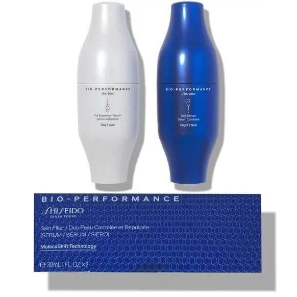 Shiseido Bio-performance Day Night Skin Filler Serum Duo Size 30mL /1oz x2