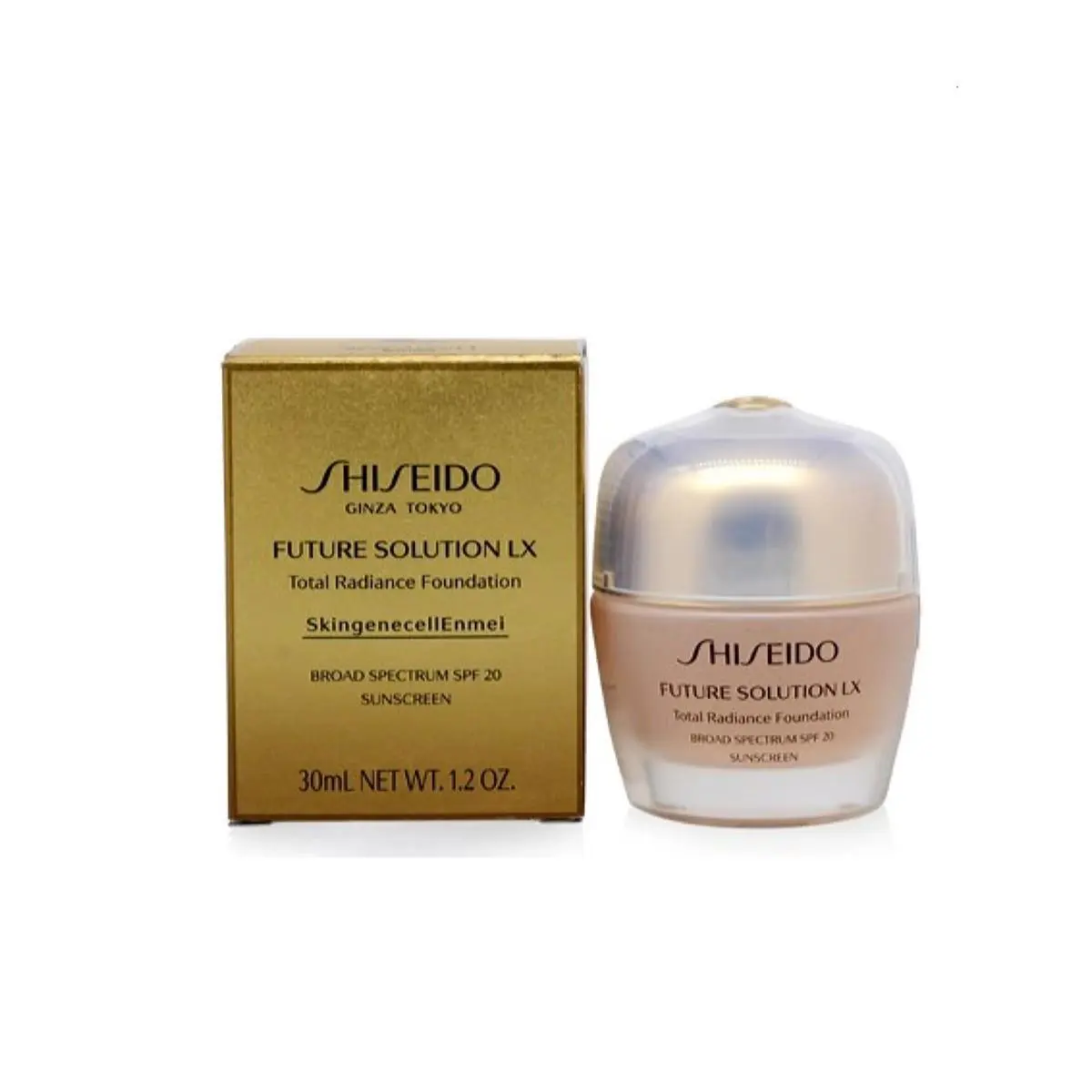 Shiseido Future Solution LX Total Radiance SPF20 Foundation Rose 4 - Size 30mL