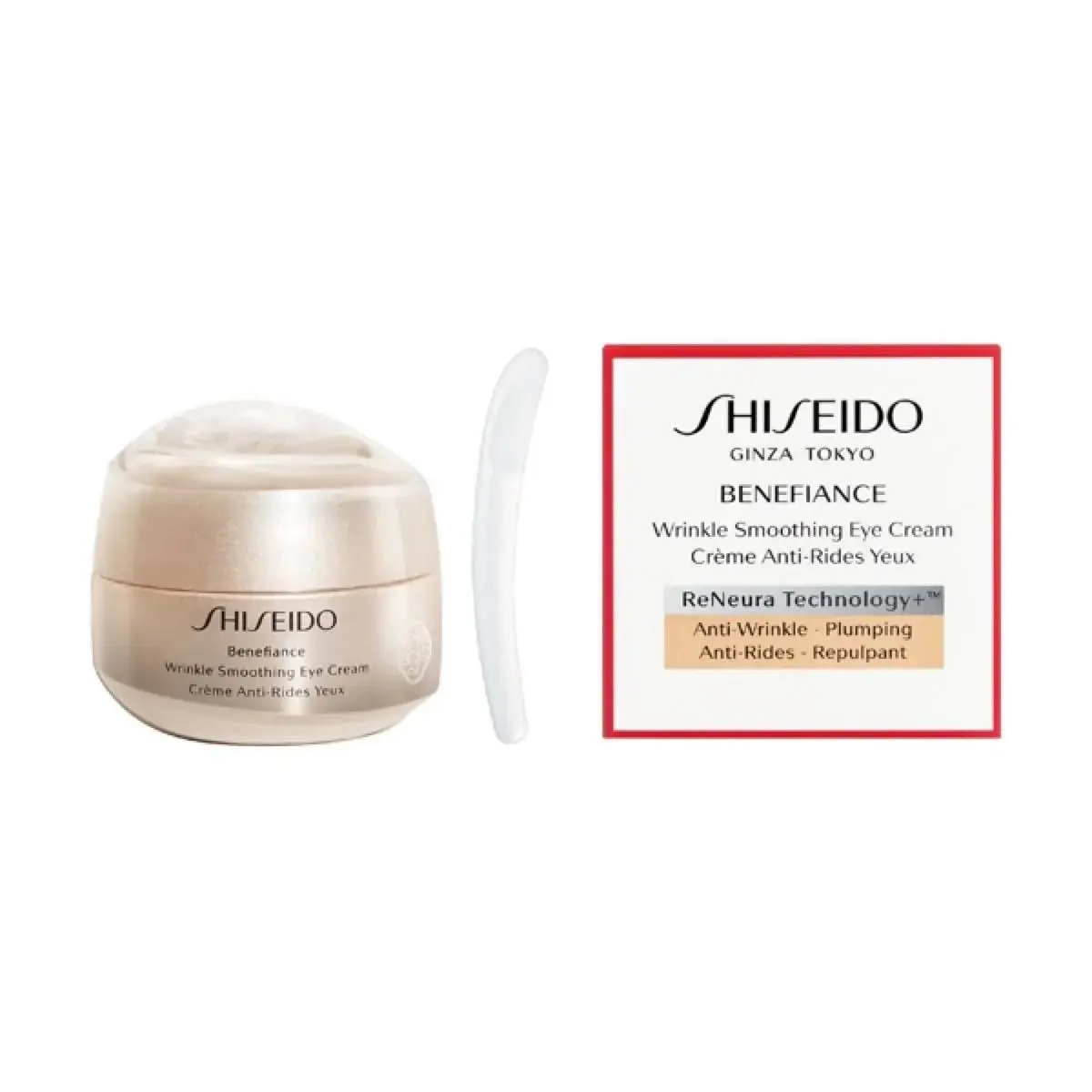 Shiseido Benefiance Wrinkle Smoothing Eye Cream 0.51oz/15ml Full Size