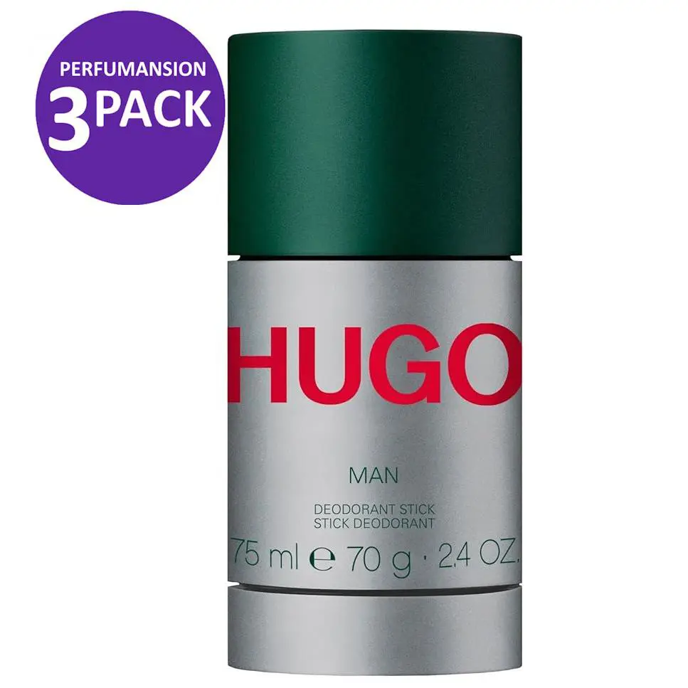 Hugo Boss 2.4 oz Men Deodorant Stick - 3 Pack
