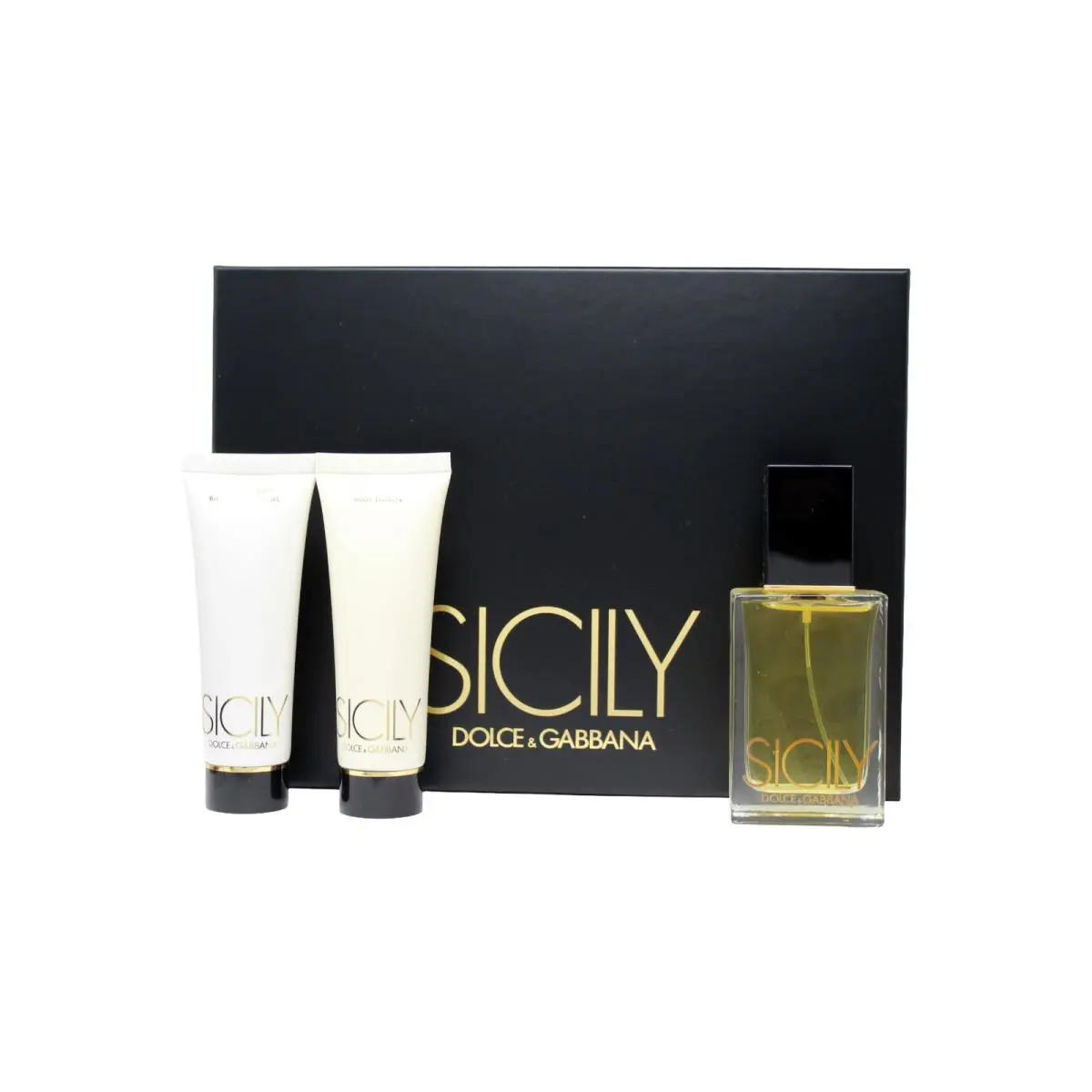 Dolce Gabbana Sicily 3 Piece Gift Set Eau DE Parfum Spray 50 ML/1.7 Fl.oz. D