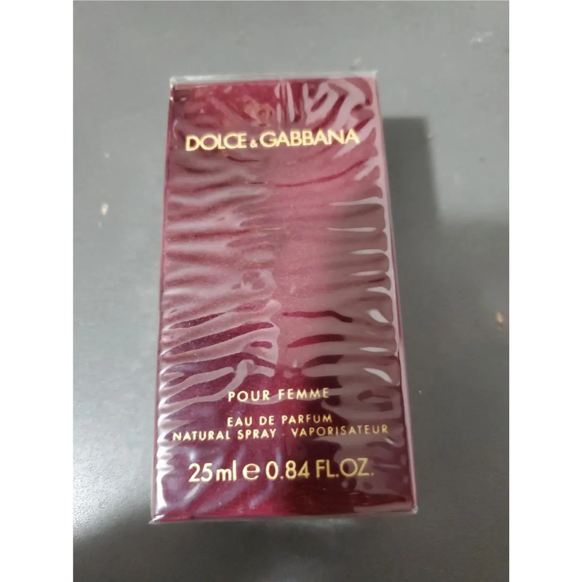Dolce Gabbana Pour Femme 0.8oz Women`s Eau de Toilette Spray 25ml