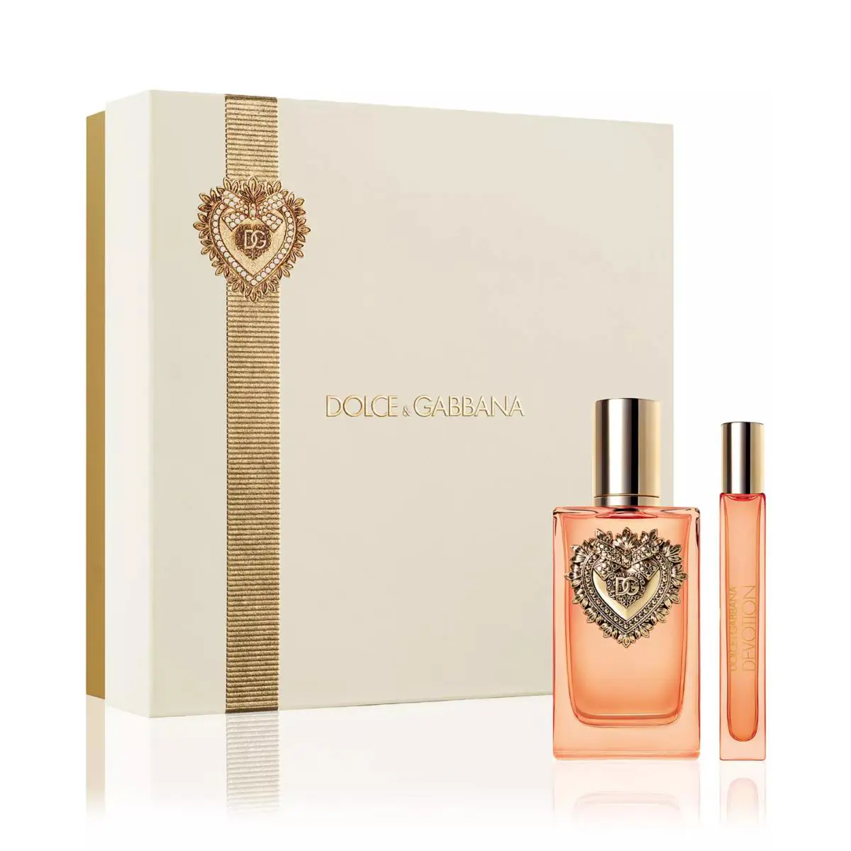 Dolce Gabbana Devotion Eau De Parfum Intense 100ml Box Set Travel Spray 10ml