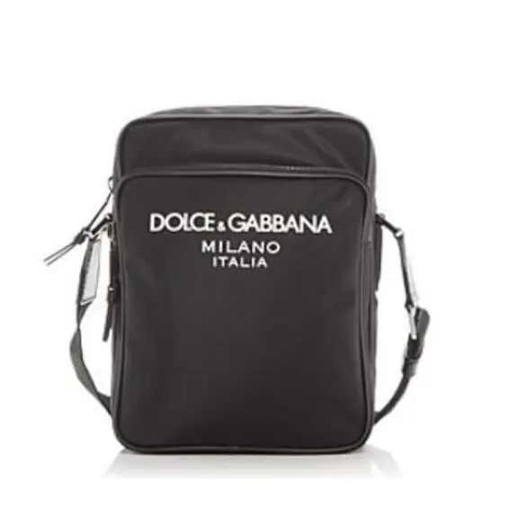 Dolce Gabbana Nylon Crossbody - Black Sling