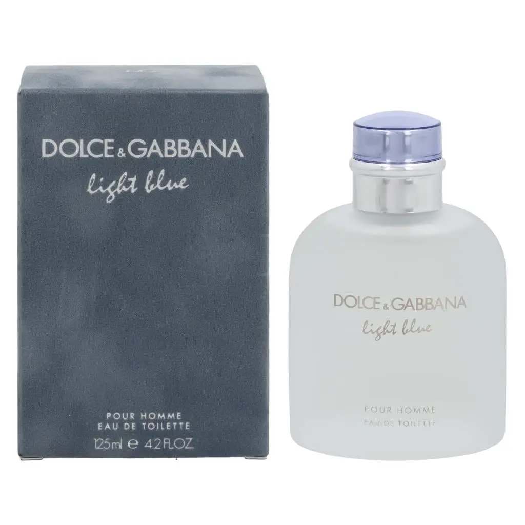 Dolce Gabbana Eau de Toilettes Spray Light Blue 4.2 Fl Oz For Men Pour