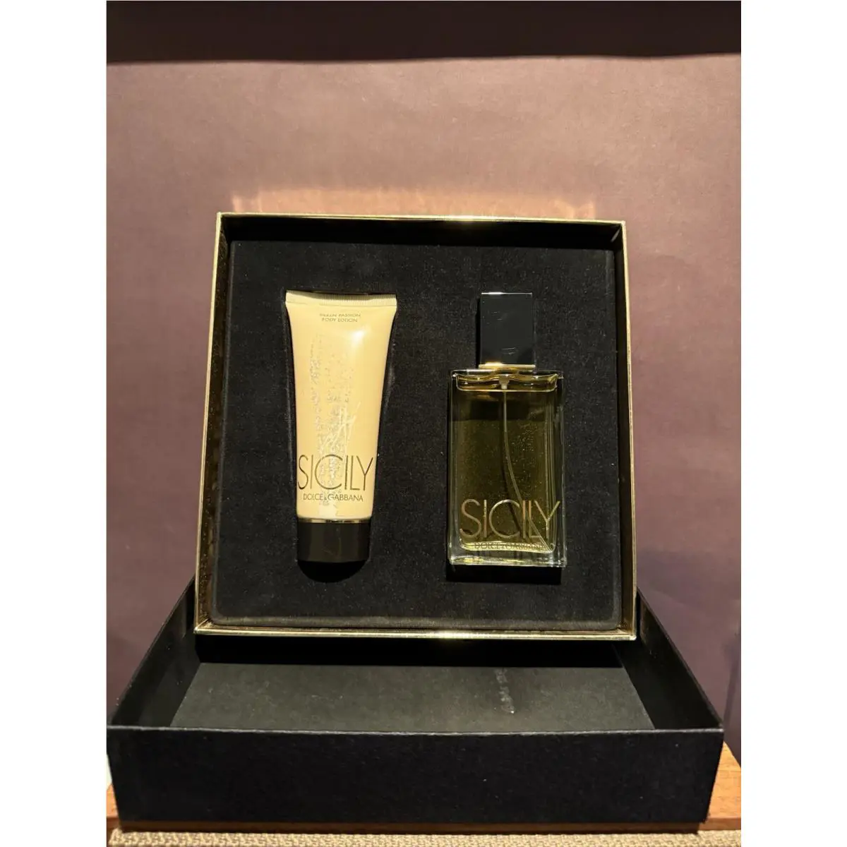 Sicily by Dolce Gabanna 3.4 Oz / 100 ml Edp Spray + 3.3 Fl. OZ Body Milk Rare