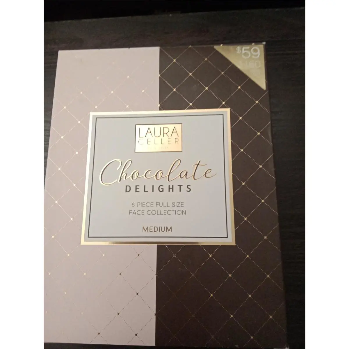 Laura Geller Chocolate Delights In Medium 6 Piece Full Size Face Collection