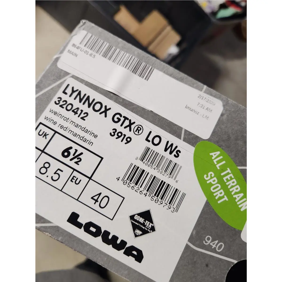 Lowa shoes - Lowa Lynnox GTX - Lynnox GTX - Red 2