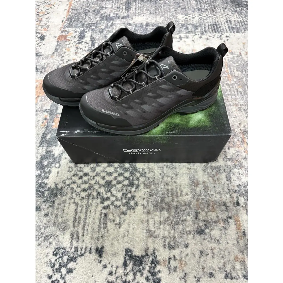 Lowa Ferrox Gtx LO Shoes Black/anthracite 311696 9937 Size: 8