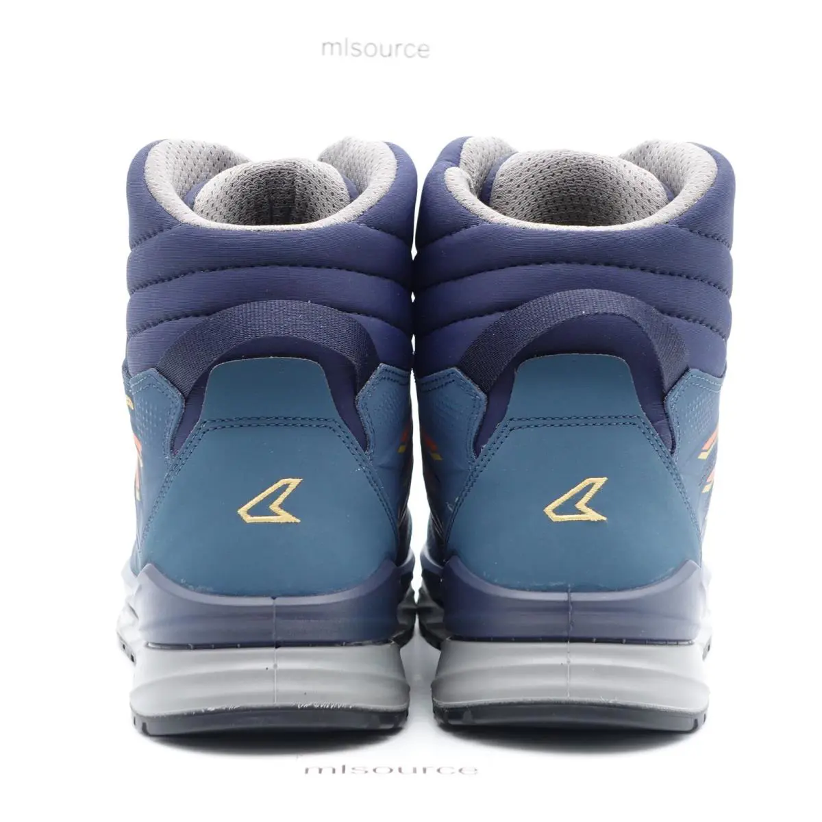 Lowa shoes - Lowa Axos GTX Mid - Axos GTX Mid - 310844-7920 - Blue, Manufacturer: Steel Blue/Orange (UPC: 840054446375) 3