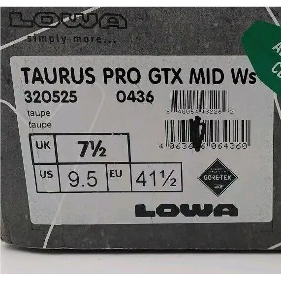 Lowa shoes - Lowa Taurs Pro Gtx - Taurs Pro Gtx - Brown 8