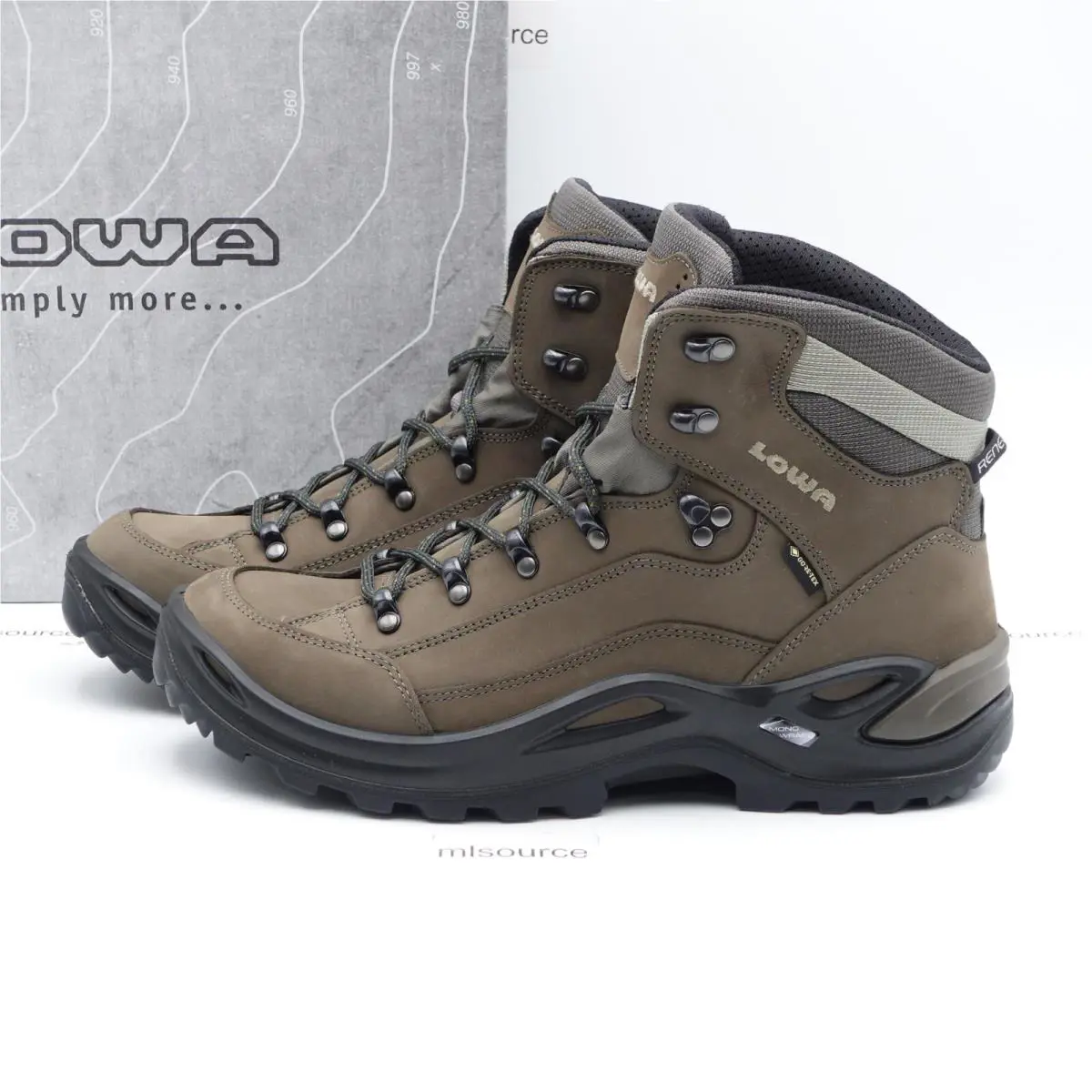 Size 12 Women`s / 10.5 Men`s Lowa Renegade Gtx Gore-tex Mid Rtl Hiking Shoes