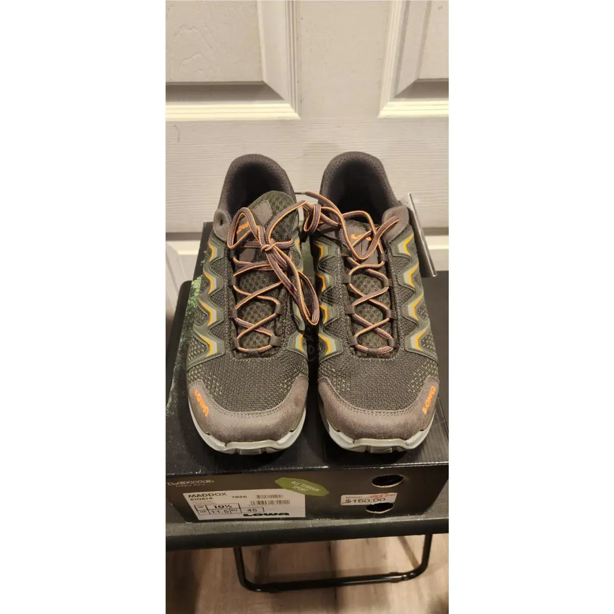 Men`s Lowa Maddox 510614 7836 Oliver/mango Sneaker Boots Size 11.5