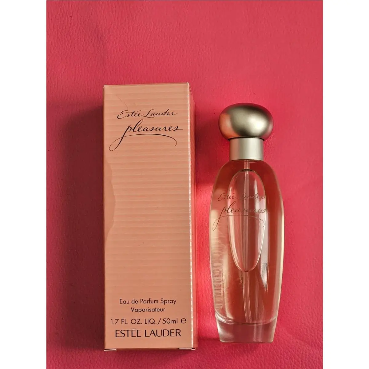 Estee Lauder Pleasures Eau De Parfum Spray For Women Full sz 1.7 oz /50ml