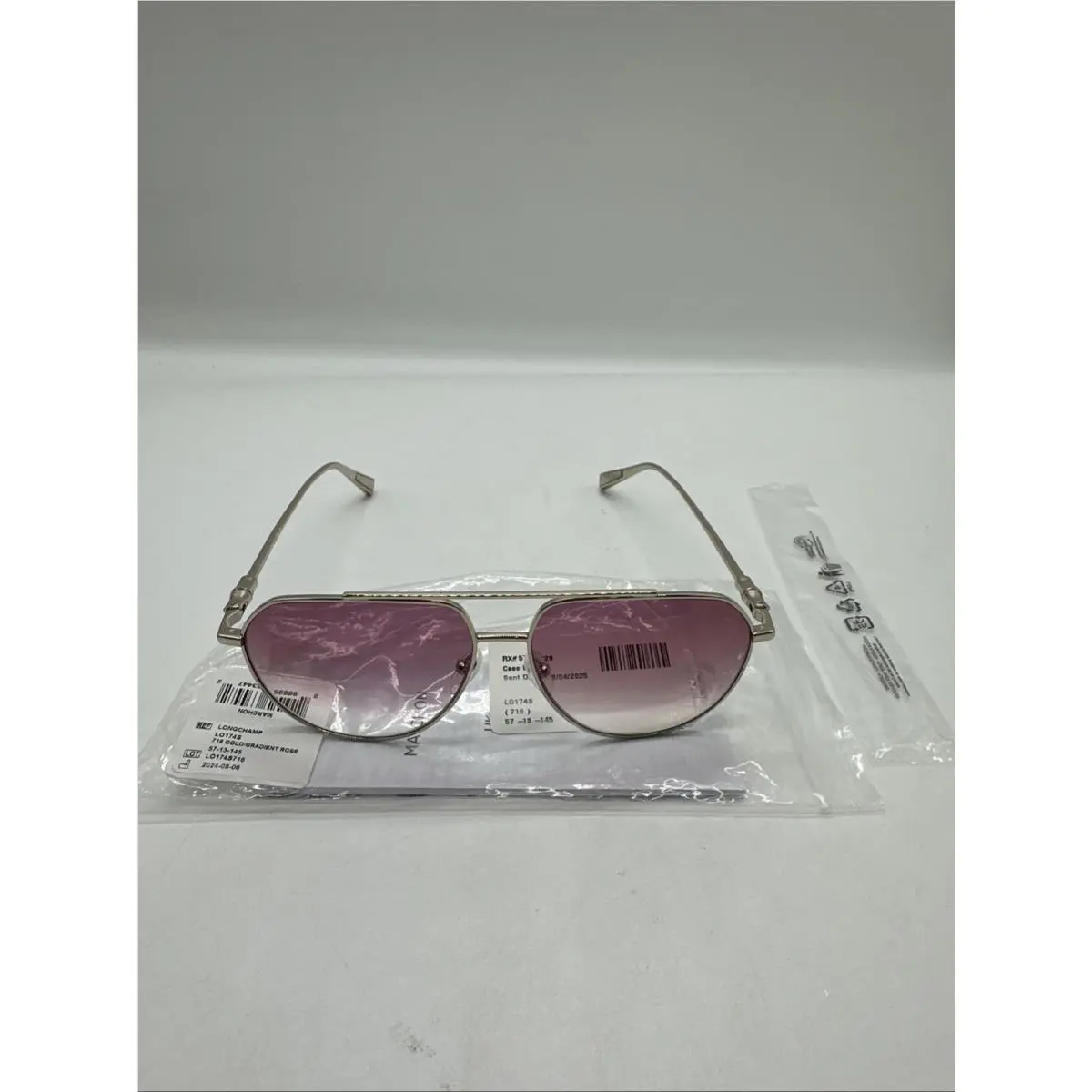 LO174S 716 Gold Gradient Pink by Longchamp