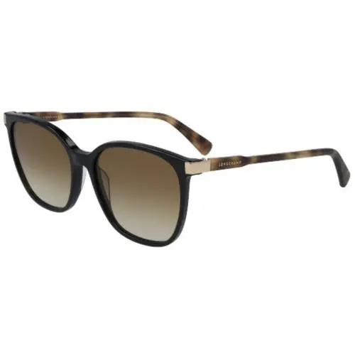 Longchamp LO 612 S Black Havana 010 Size 54 Sunglasses