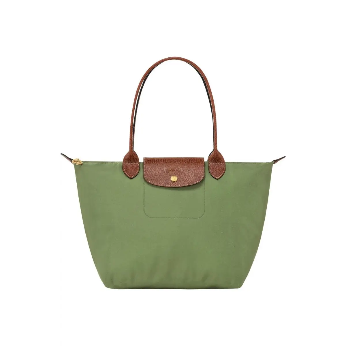 Longchamp Le Pliage Medium Shoulder Tote 2605089 Lichen Green