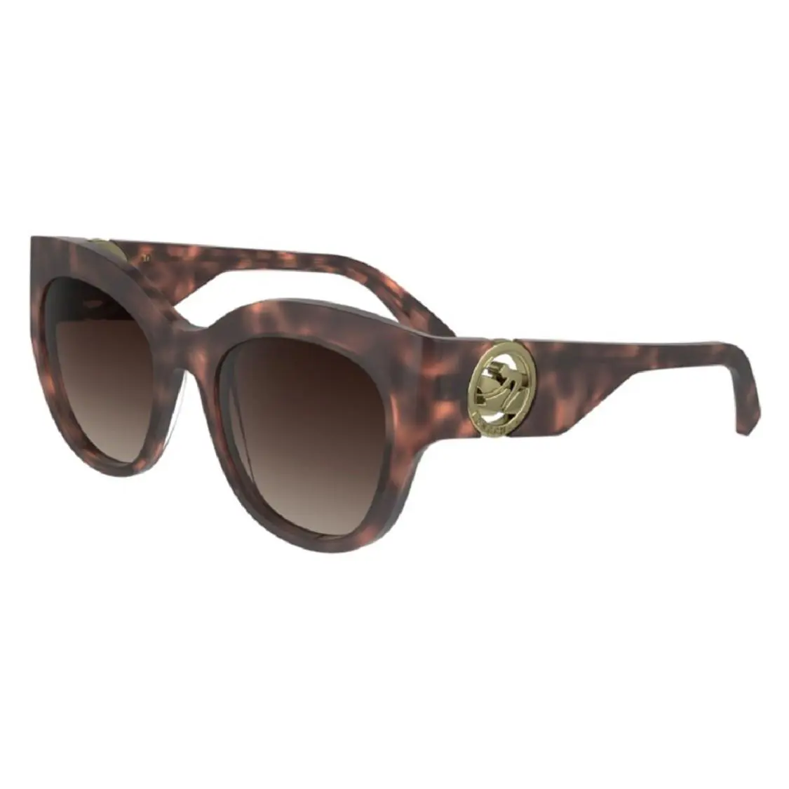 Longchamp LO740S-690-52 Sunglasses Size 57mm 145mm 17mm Tortoise Brown 88689562