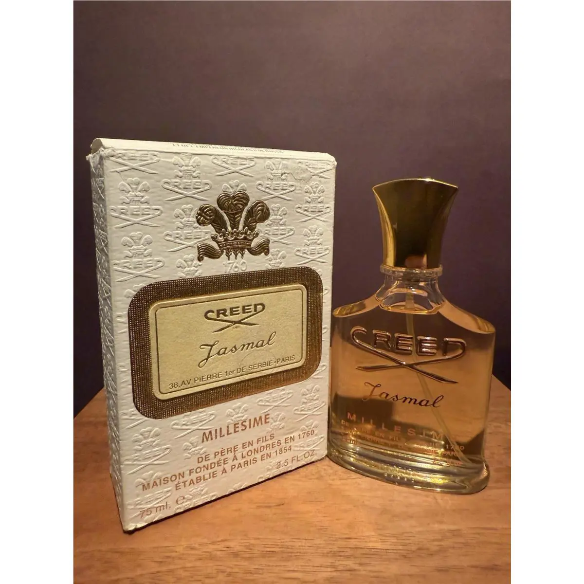 Jasmal Creed 2.5 Fl.oz /75 ml Eau de Parfum Spray For Women 2005 Rare